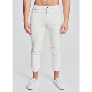Ser.O.Ya Dakota Fitted Jogger Arzna White Size 33